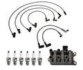Denso Ignition Coil Wire Set & 6 Iridium Spark Plugs for Mazda B3000 (1994–2006)