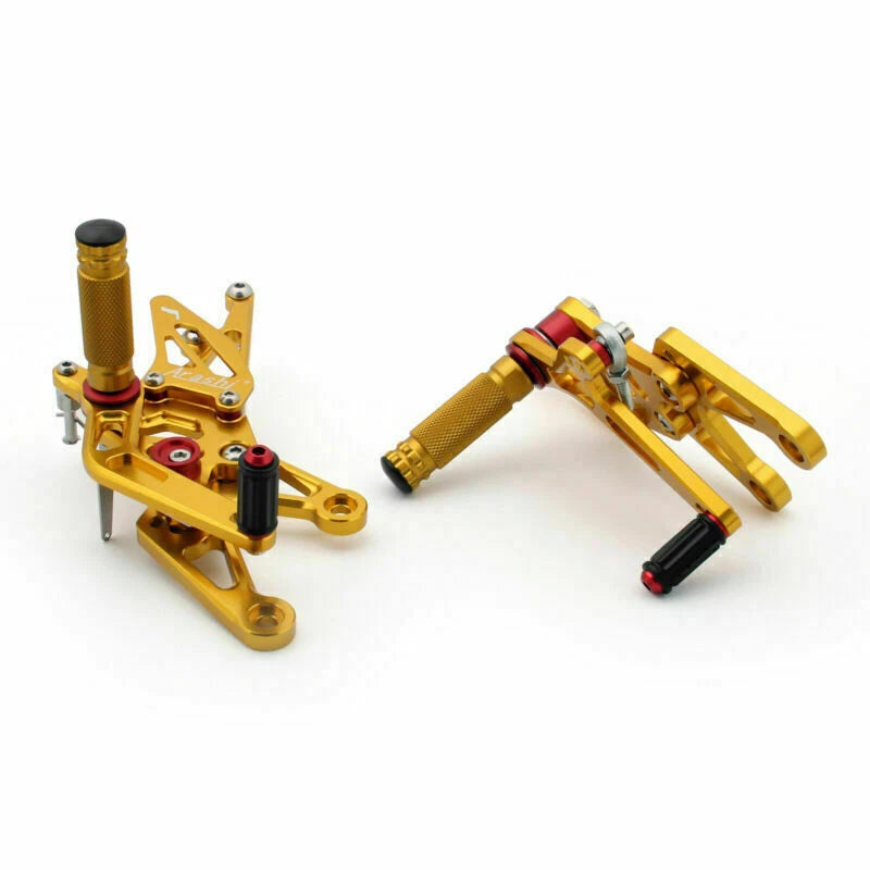Rearset Rear Set for Yamaha YZF 1000 R1 (2007–2008) Gold T9