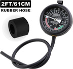 Carburetor Intake Manifold Vacuum Fuel Pump Pressure Tester Gauge Kit