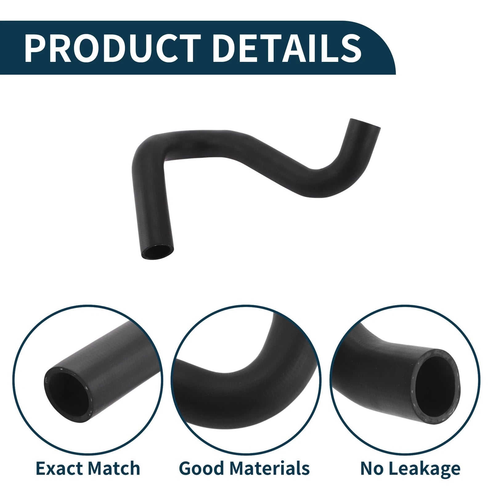Lower Radiator Hose for Toyota Corolla (2007–2014) No. 16572-0T010