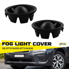 2X Fog Light Cover Trim Ring for Subaru Forester (2019–2021) 57731SJ030