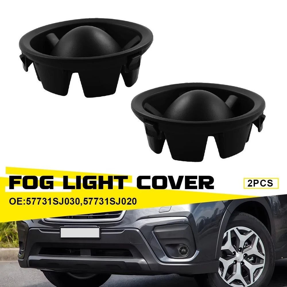 2X Fog Light Cover Trim Ring for Subaru Forester (2019–2021) 57731SJ030