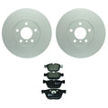 Bosch QuietCast Front Rotors & Hella Low-Met Disc Brake Pads for F15 X5 F16 X6 (2014–2019)