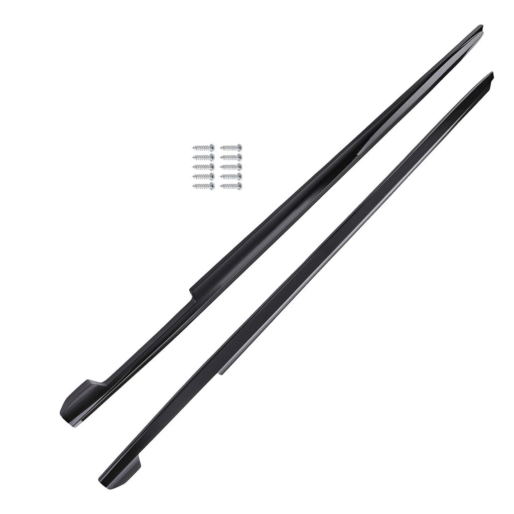 Black ABS Side Skirt Extension for BMW G20 G28 330i M340i (2019–2024)
