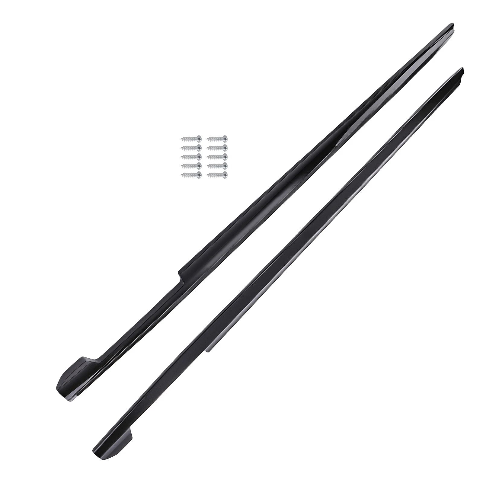 Black ABS Side Skirt Extension for BMW G20 G28 330i M340i (2019–2024)