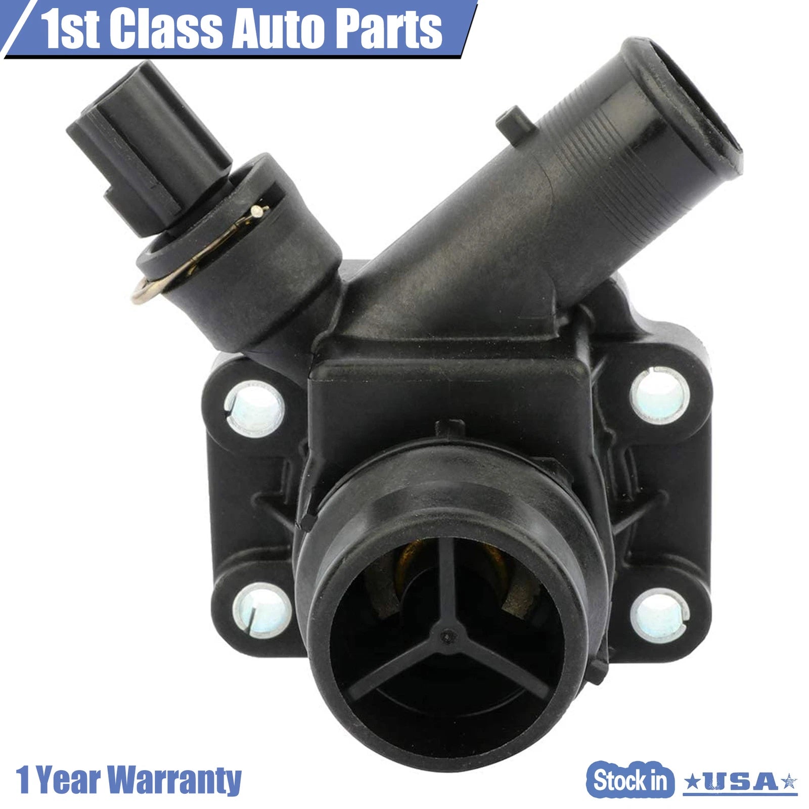 Coolant Thermostat Housing for Land Rover S60 S80 V70 XC70 XC90 (2008–2016)