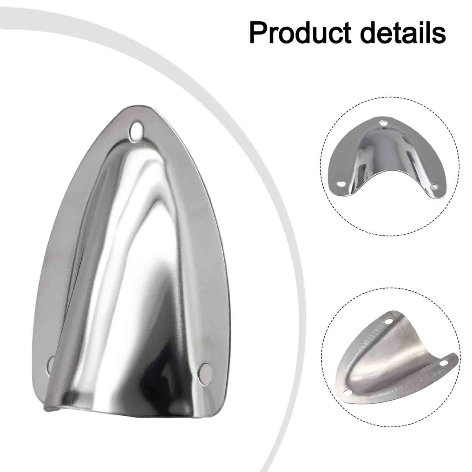 5pcs Stainless Steel Vent Cap for Yacht and Boat Transducer Cable Cover