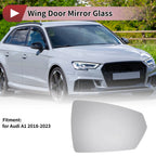 Right Side Wing Mirror Glass for Audi A1 (2018–2023)