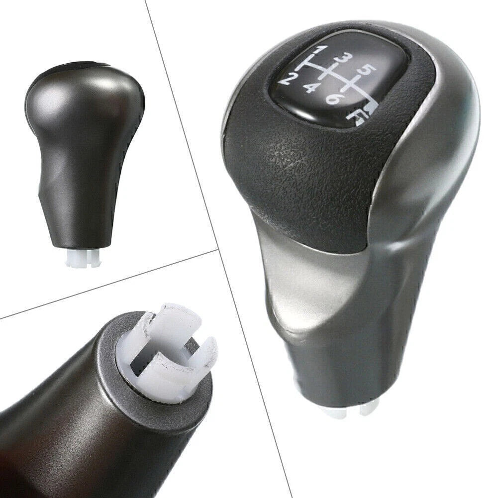 Shift Knob for Honda Civic (2006–2011) 54102-SNA-A02 Black Leather Chrome