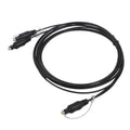 Digital Optical Audio Splitter for Soundbars (1 Male Input 2 Male Outputs)