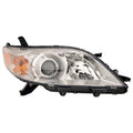 Replacement Passenger Side Halogen Head Light Assembly for 2011-20 Toyota Sienna