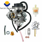 Carburetor & Fuel Petcock Valve Switch for Suzuki Quadsport Z400 (2003–2007)