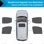 Set of 2 Magnetic Sun Blinds for LDV T60 Ute (2017–2024) UVB Protection