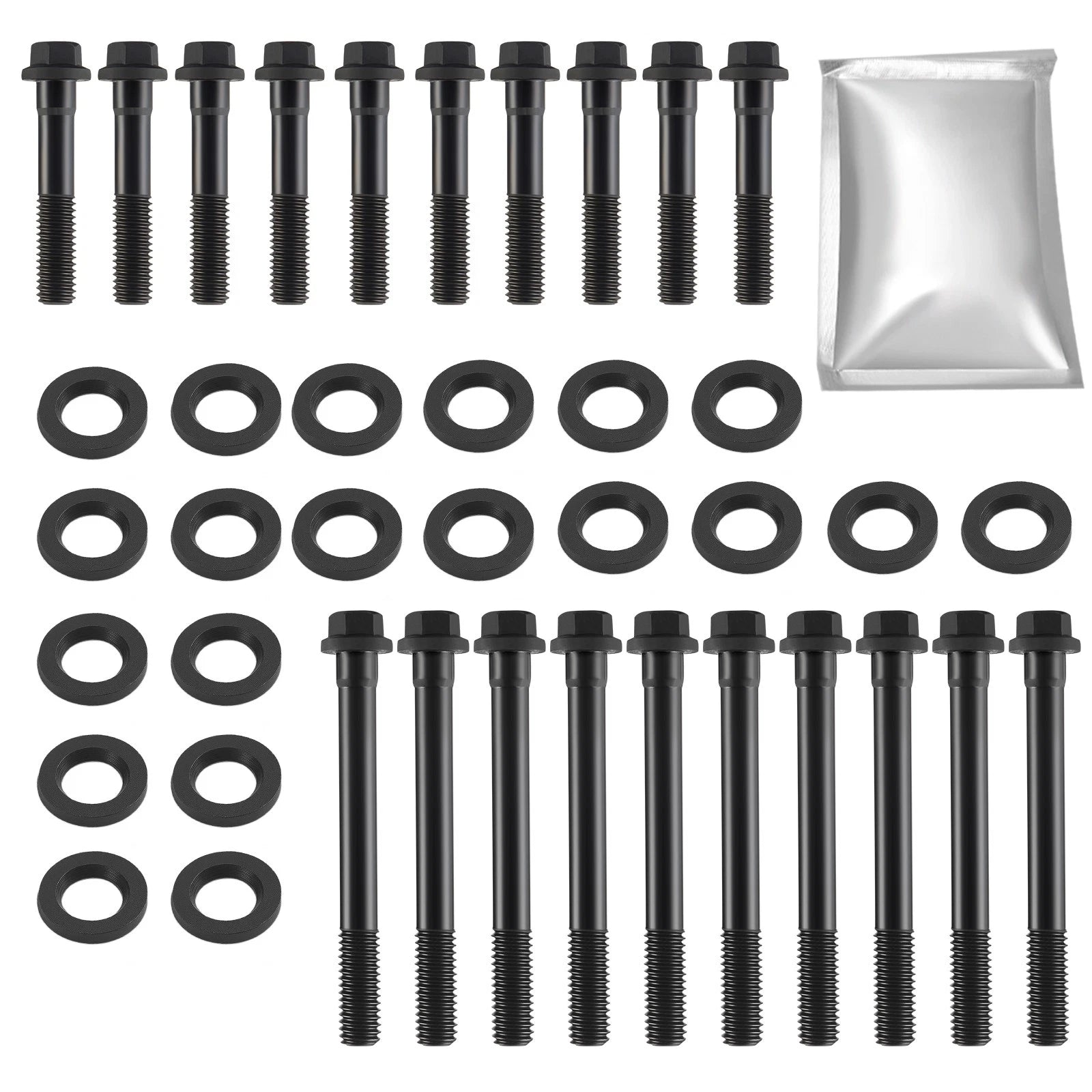 Cylinder Head Bolt Kit 154-3601 for Ford Small Block 289 302 5.0L (1962–1995)