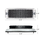 Stainless Nylon Shoe Boot Brush Scraper for Peterbilt Kenworth Freightliner