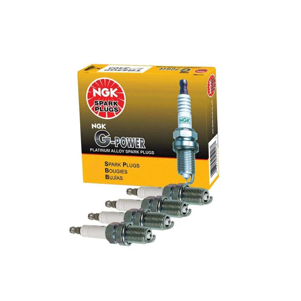 Set of 4 NGK G-Power Platinum Spark Plugs 7092 for Audi BMW Dodge Geo MB Volvo