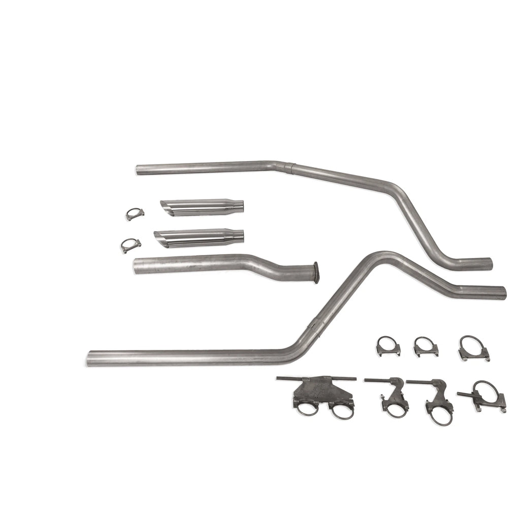 2.5" Dual Exhaust Kit for Dodge Ram 1500 (2019–2025) SC Clp Tip R Ex