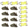 E-Track O-Rings & Tie Down Straps for Enclosed Trailer (2010–2023)