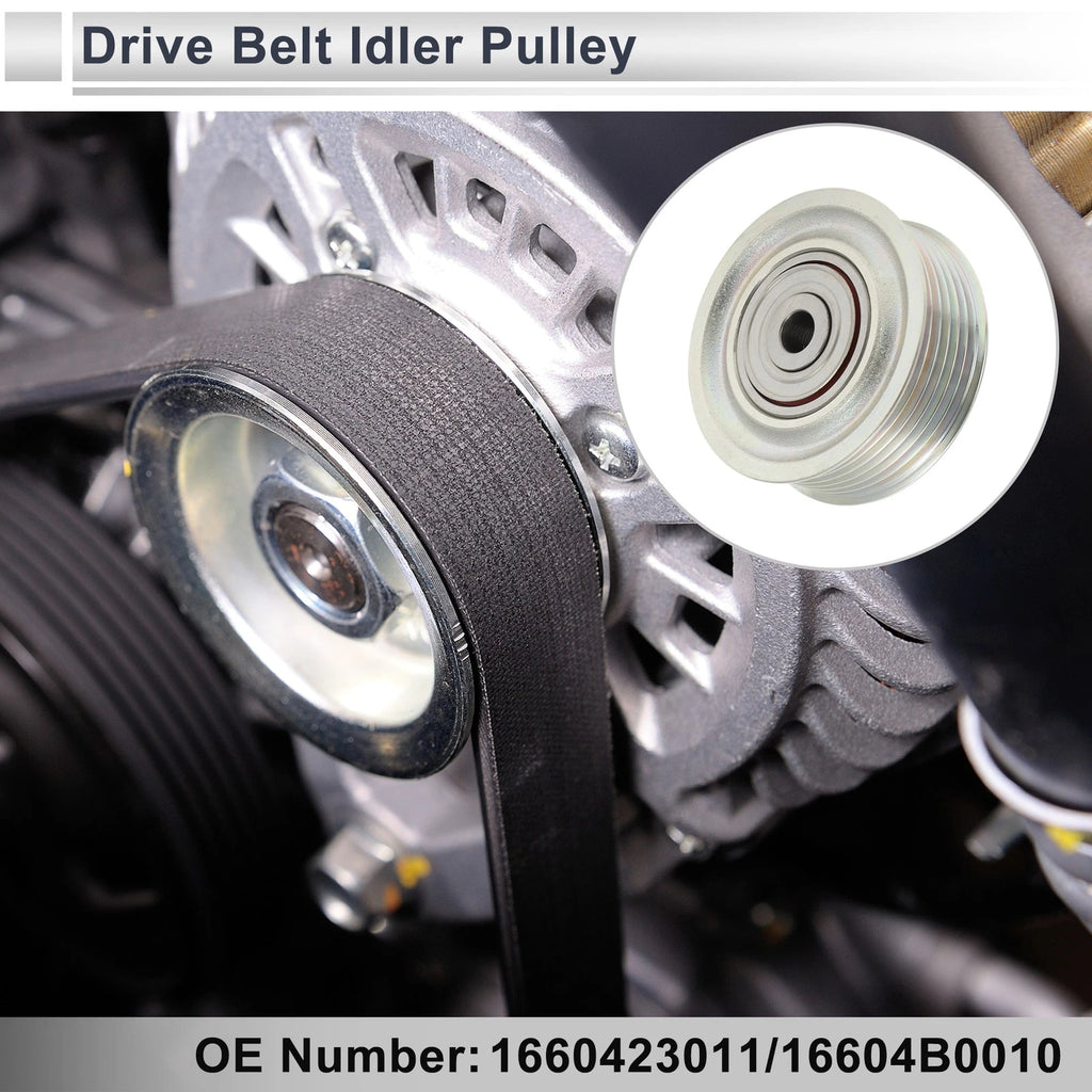 Drive Belt Idler Pulley for Toyota Yaris (2005–2010) No. 1660423011/16604B0010