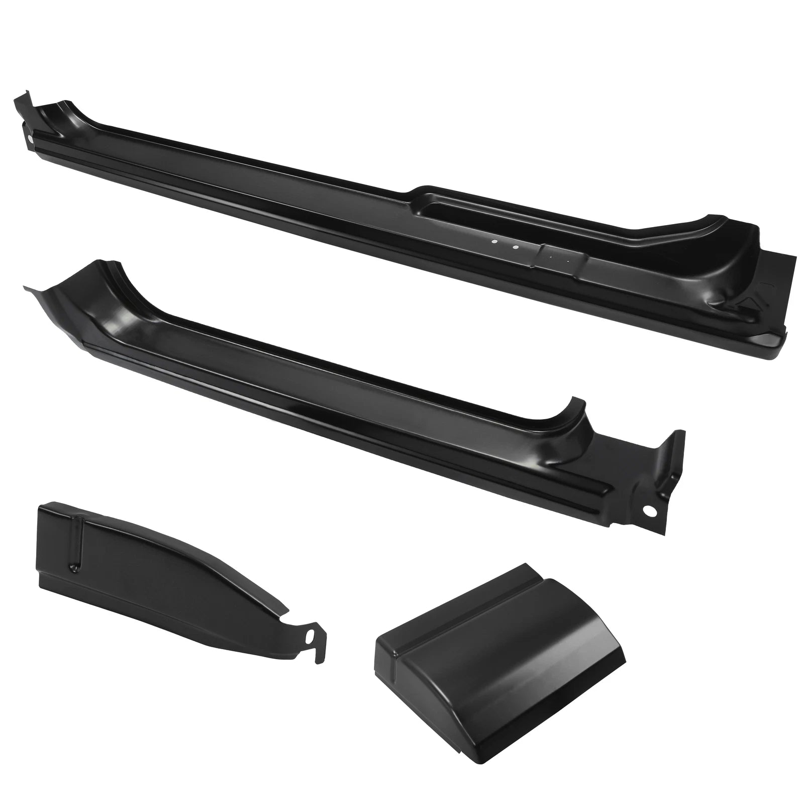 Set of 4 Rocker Panels & Cab Corners for S10 Sonoma Extended Cab (1994–2004)