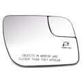 Power Fold Dual Right Side Convex Mirror Glass for Ford Transit Connect (2014–2024)
