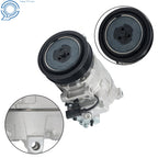 A/C Compressor with 6-Groove Pulley for Audi A6 A6 Quattro Q5 S4 (2005–2018)