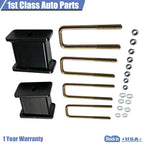 4" Rear Lift Blocks Kit for Chevy Silverado GMC Sierra 1500 (2007–2018)