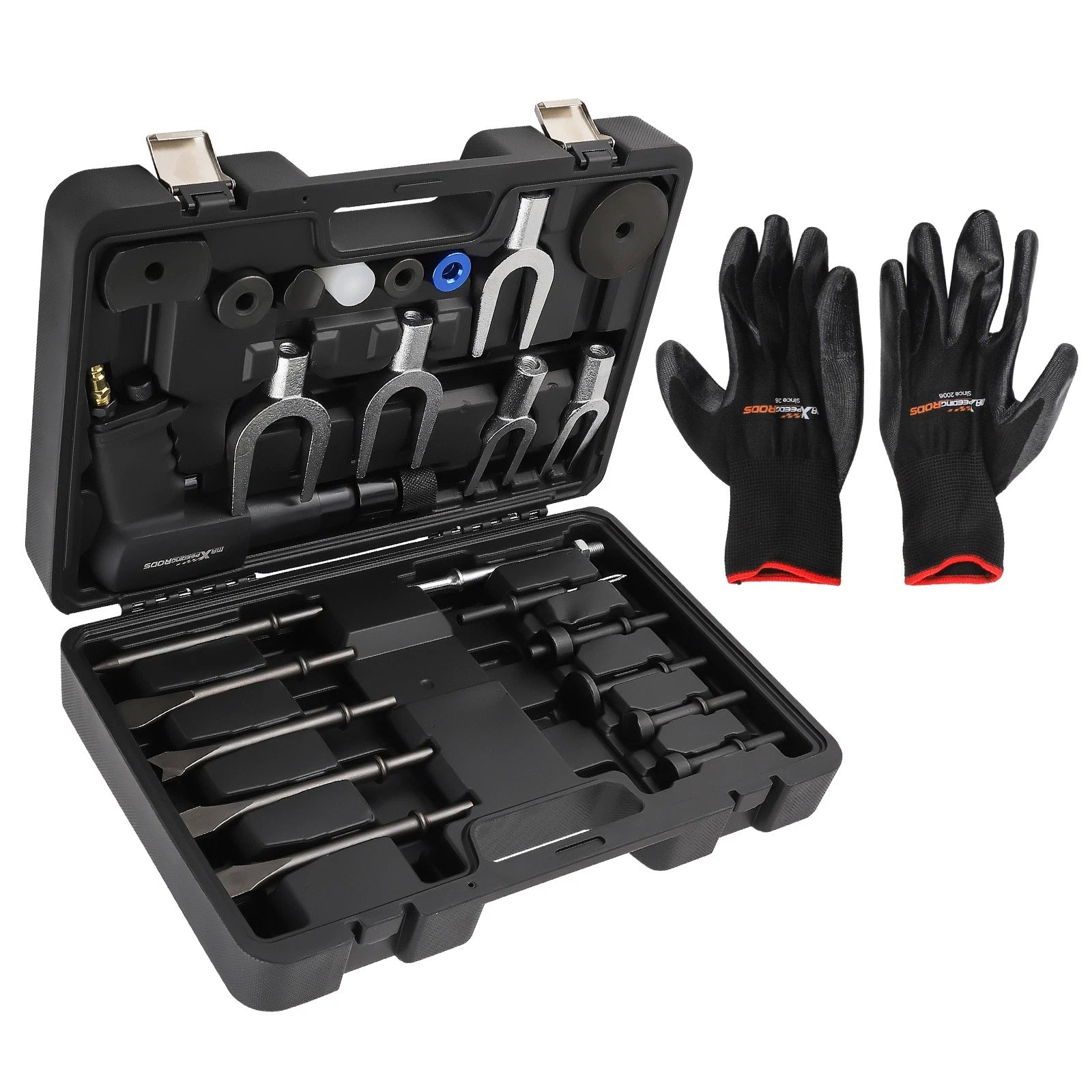 Air Hammer Tool Kit for Professional Use with Case