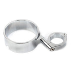 39mm Chrome Side Mount Speedo Relocation Bracket for Harley Dyna Sportster (2004–2023)