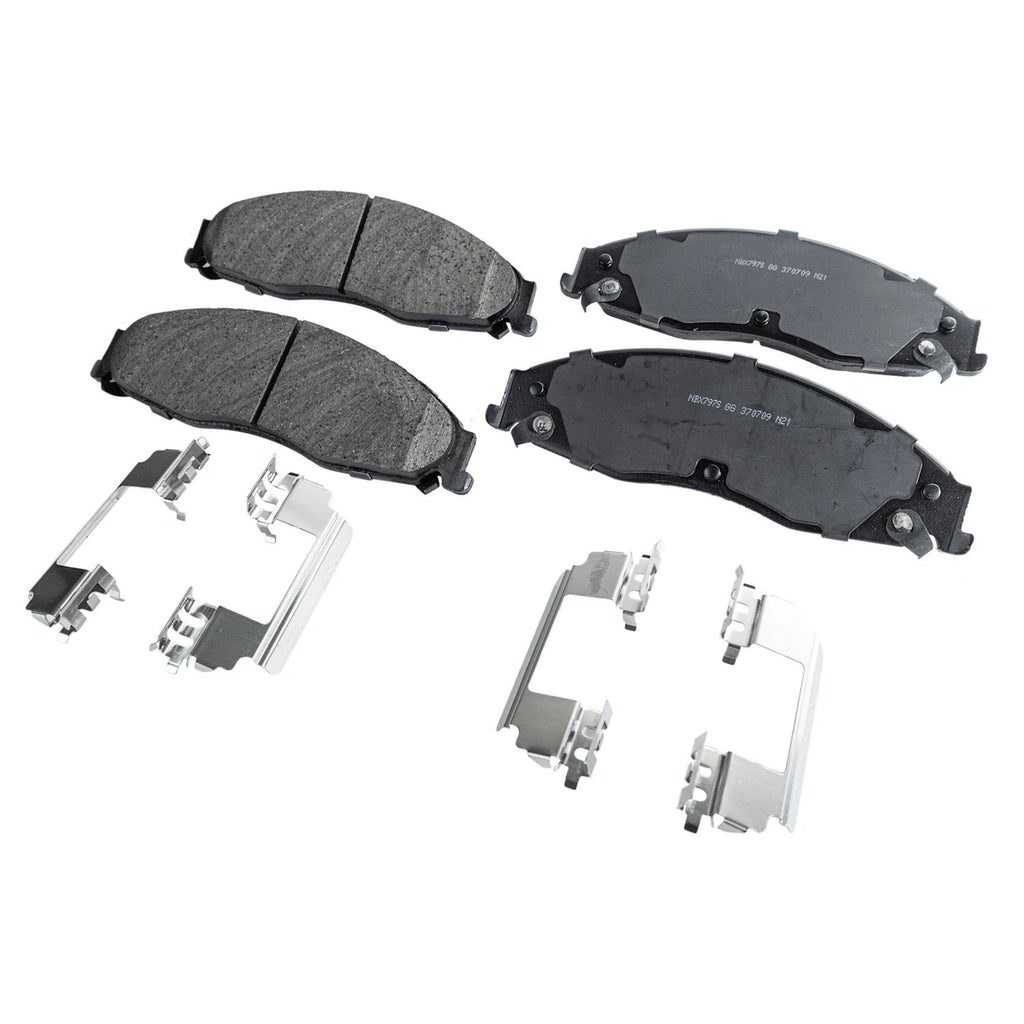 Brake Pad Set for Pontiac Grand Prix (2005–2008) Front and Rear