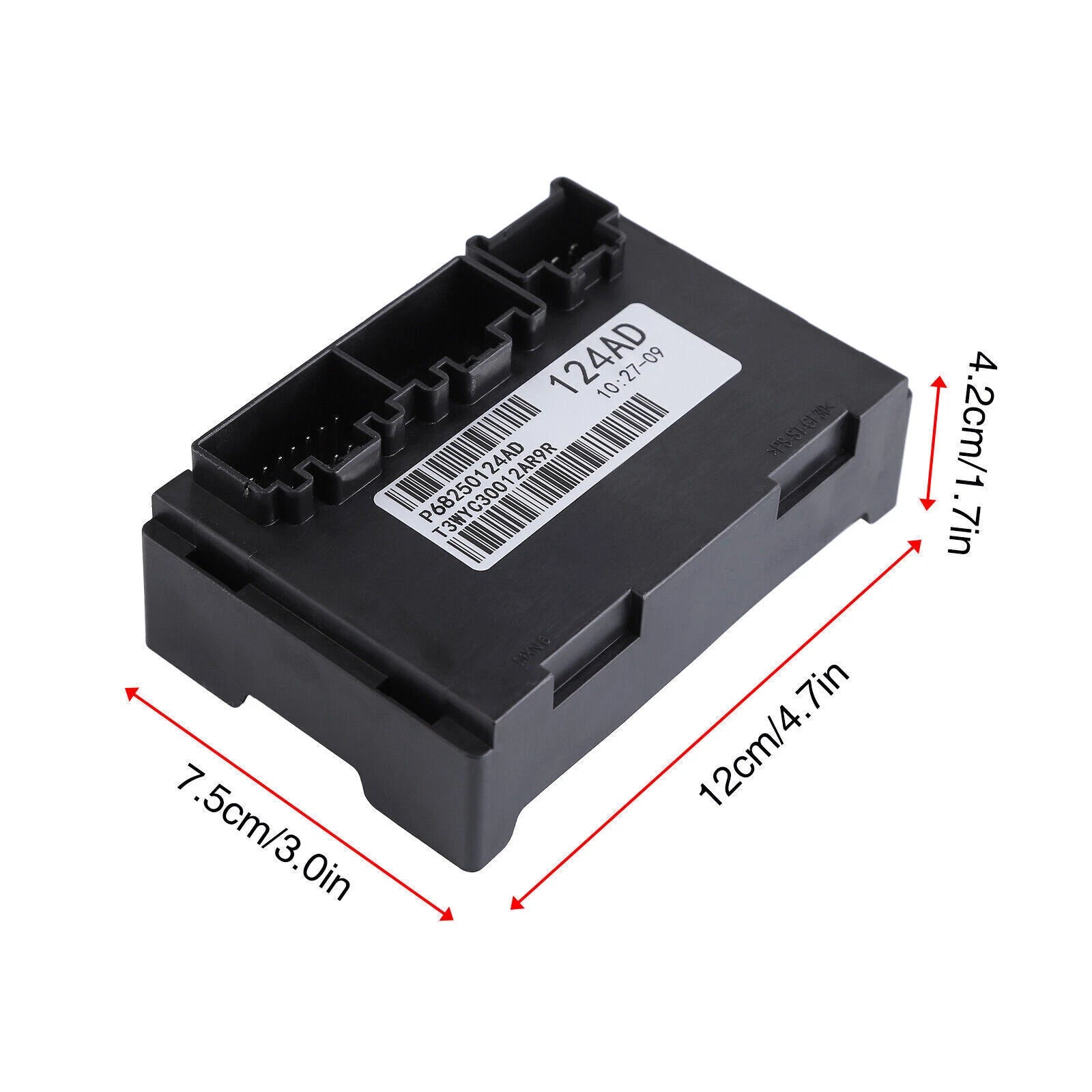 Transfer Case Control Module 68250124AD for Dodge Jeep Grand Cherokee (2016–2018)