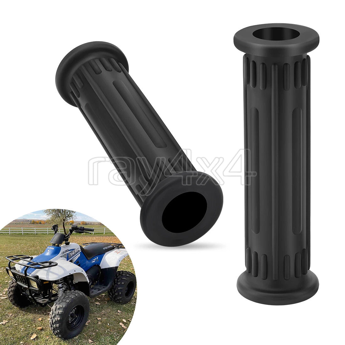 2 Handlebar Grips for Polaris Magnum Xpedition 325 330 425 500 (1999–2006)