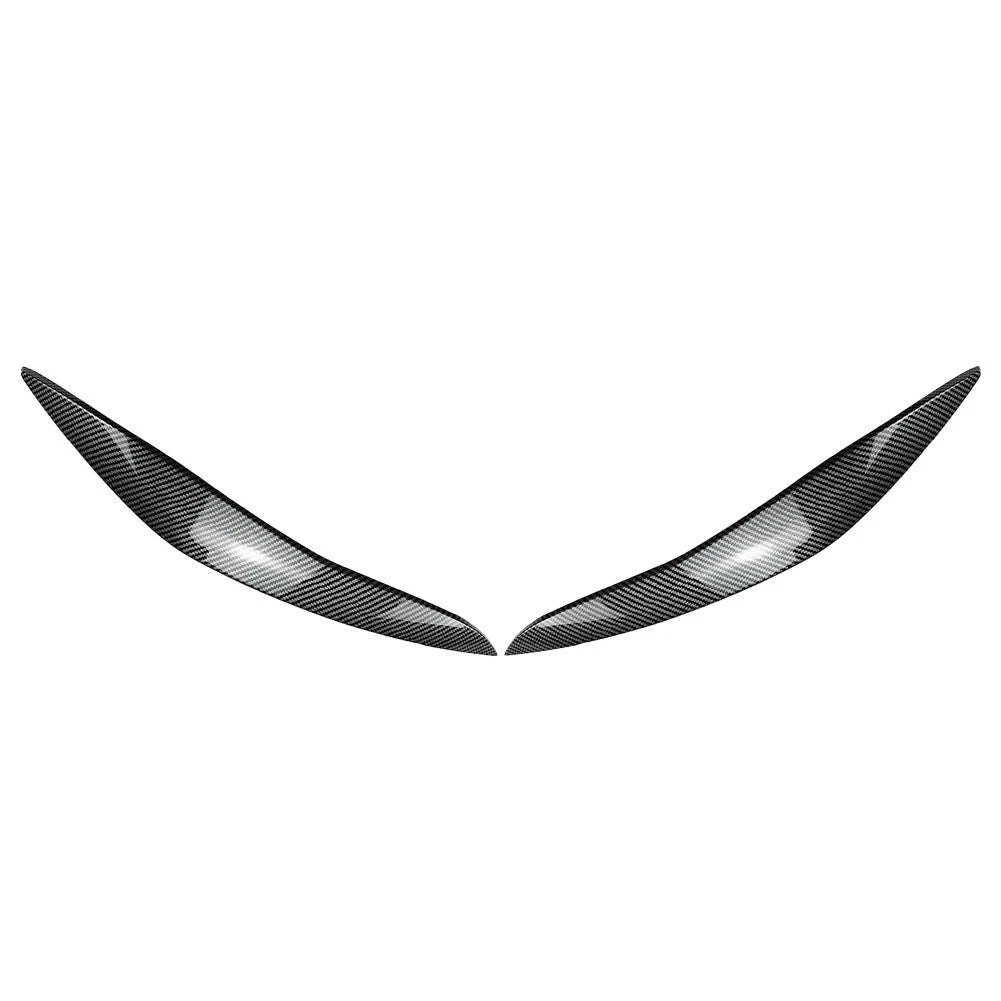 Front Headlight Eyelids for BMW 5 Series F10 F11 (2011–2014) - Carbon