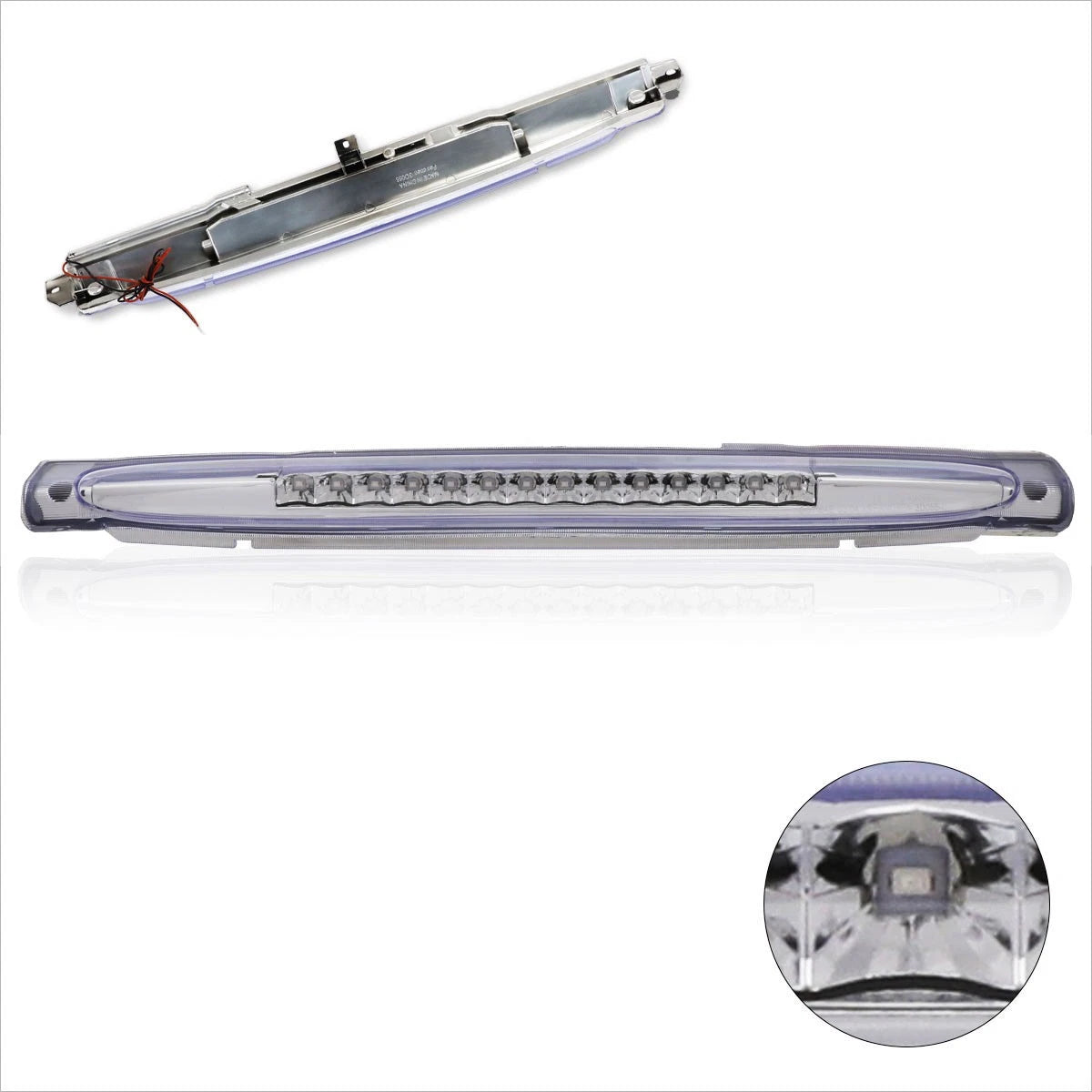 Full LED 3rd Brake Light for Trailblazer/Envoy (2002–2009) Chrome