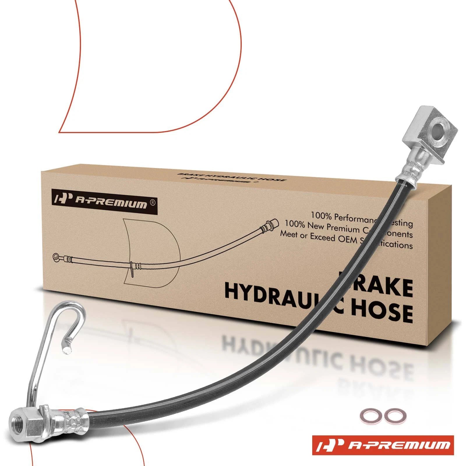 Rear Right Brake Hydraulic Hose for Ford E-350 Super Duty (2008–2010)