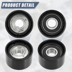 Drive Belt Idler Pulley Crank Pulley for Mercedes-Benz (6422000970, 6422001070)