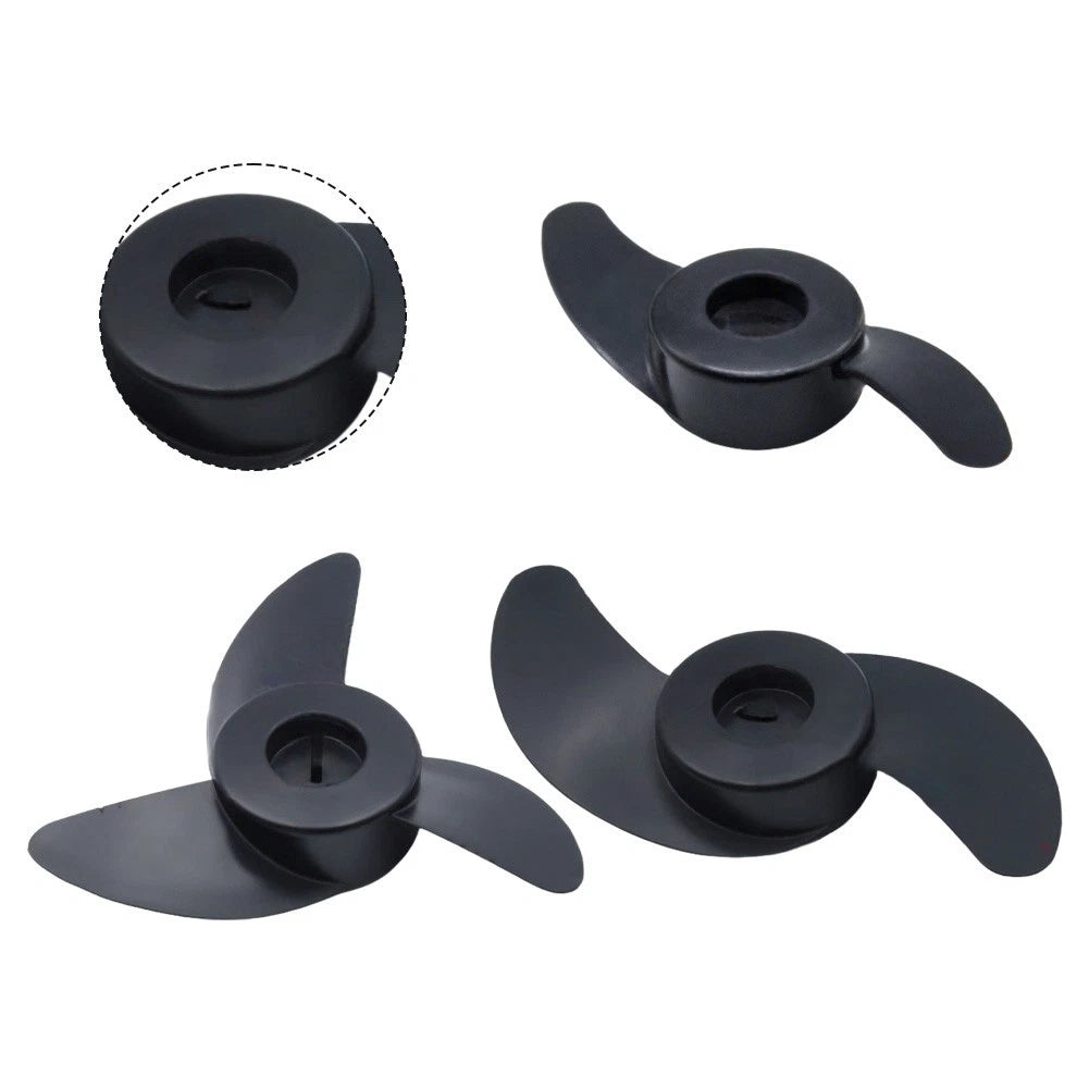 Outboard Propeller for Electric Boat Motors (Plastic, Prop Nut)