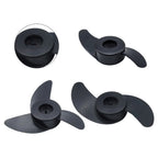 Outboard Propeller for Electric Boat Motors (Plastic, Prop Nut)