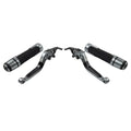 Folding Extendable Brake Clutch Levers & Handlebar Grips for Suzuki GSR750