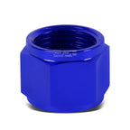 10AN Blue Aluminum/Steel Hard Line Tubing Sleeve Nut Flare Fitting