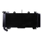 Black Motorcycle Radiator Cooler for Kawasaki Ninja 650 EX650 (2017–2026)