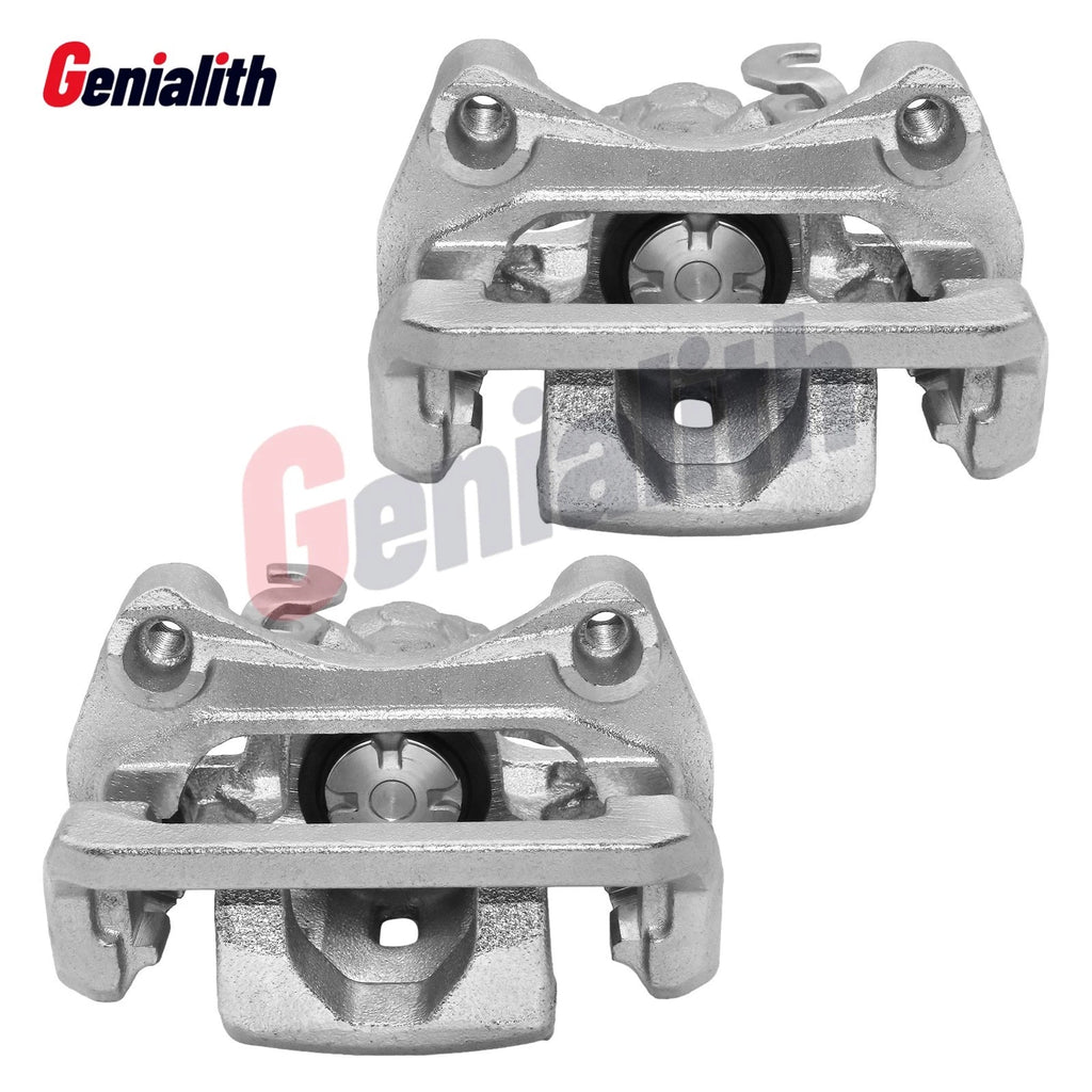 2X Rear Brake Caliper w/ Bracket for Ford Fusion Lincoln MKZ Mazda 6 (2006–2012)