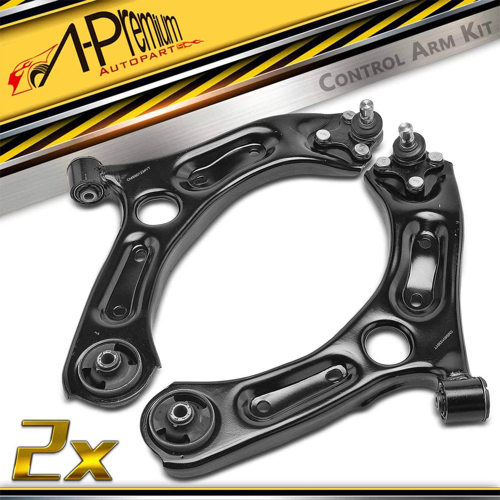 2X Front Lower Control Arm with Ball Joint for Hyundai Sonata (2011–2019)