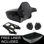 Trunk Speakers Rack Backrest for Harley Touring Road Street Glide (2014–2026)