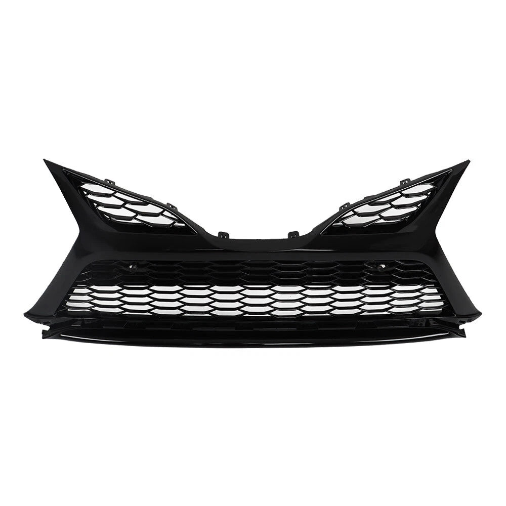 Front Lower Grille for Toyota Camry SE XSE (2021–2022) with Park Sensor Holes Black