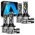 2X NOVSIGHT 9005 9006 LED Headlight Bulbs Kit White 6500K 16000LM