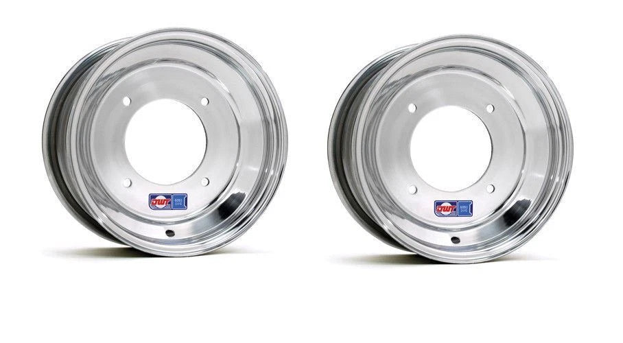 2X DWT Polished Front Wheels Rims 10" 10X7 for TRX 450R 400EX 250R 300EX 250X