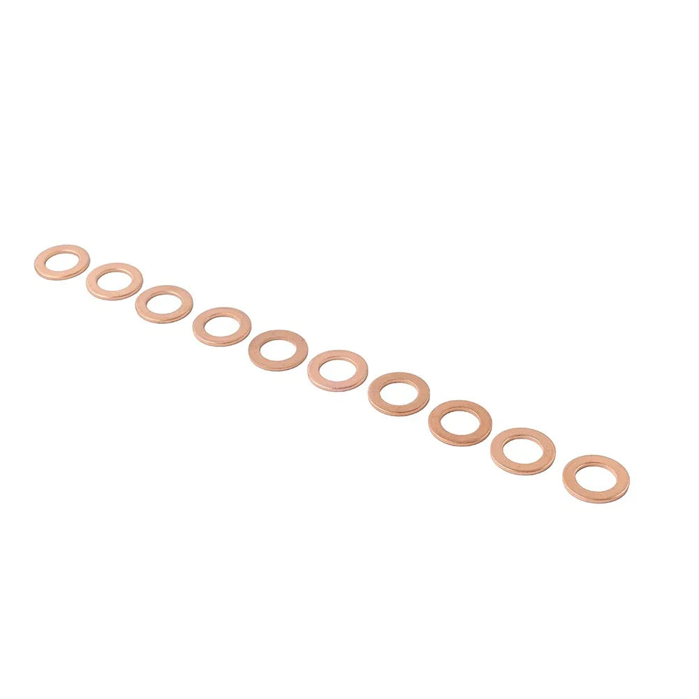 10 x M1 1.5 x 20 Copper Oil Drain Plug Gasket Seal Ring