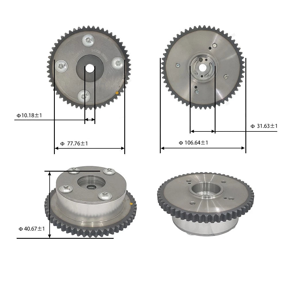 Camshaft Timing Sprocket for Hyundai Elantra (2011–2016) 1.8L