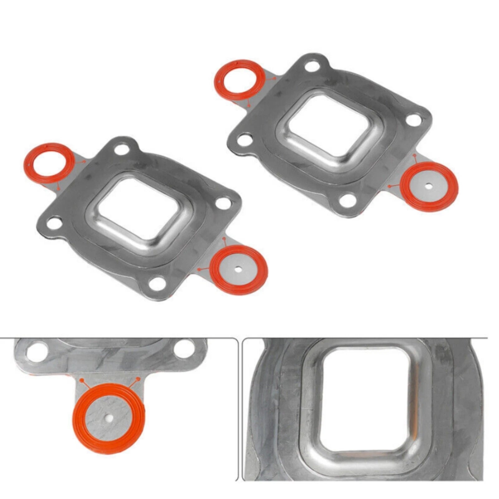 2X Exhaust Elbow Riser Gasket for MerCruiser (27-864547A02)